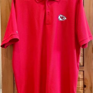 Kansas City Chiefs Antigua Red Polo